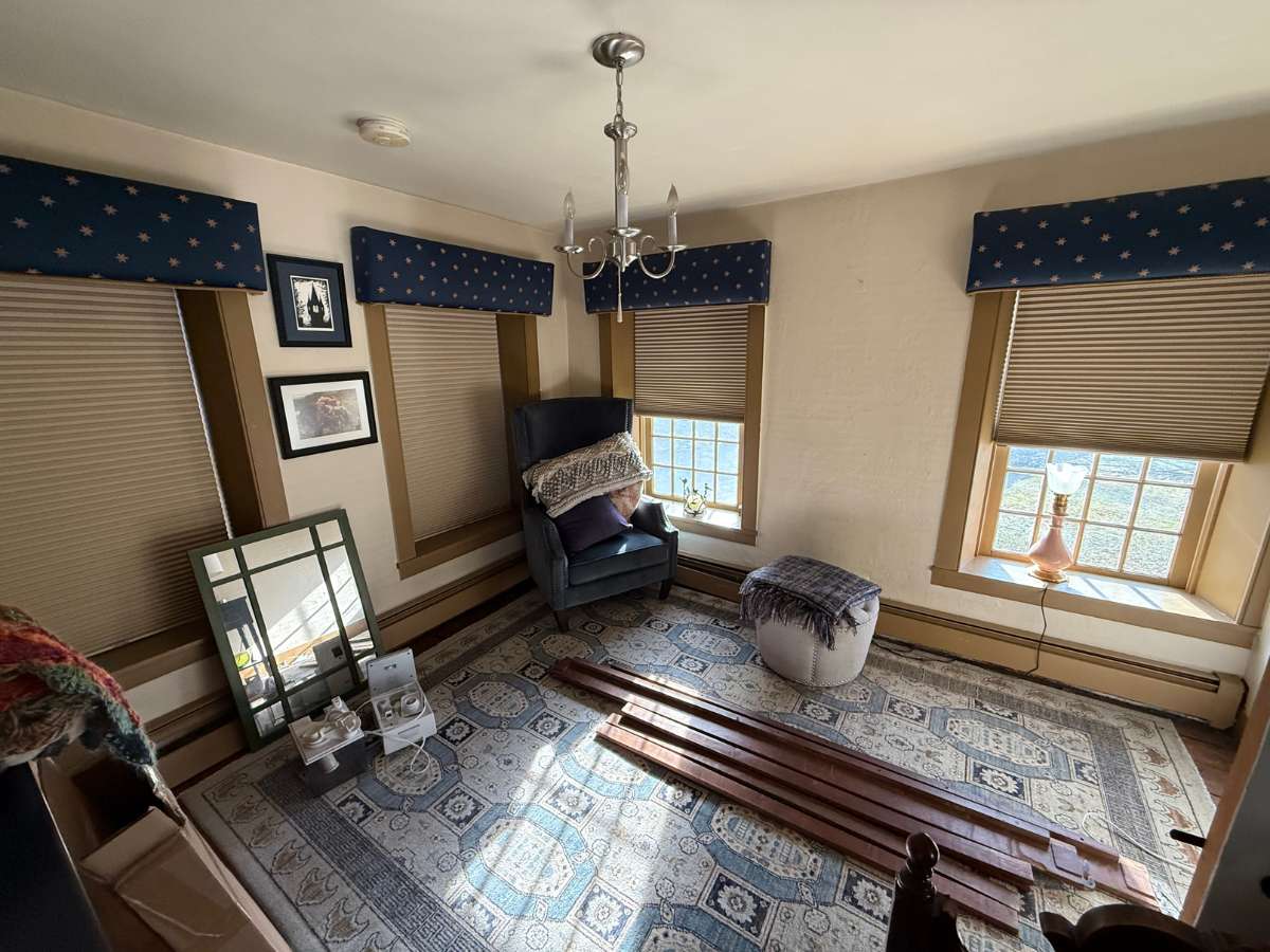 Norman Room Darkening Cellular Shades in a Remodeled Nursery